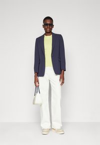GANT STRETCH C NECK - Džemperis - pastel lime