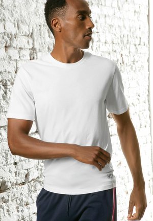 H.I.S, KURZARM 3 PACK - T-Shirt basic - weiß