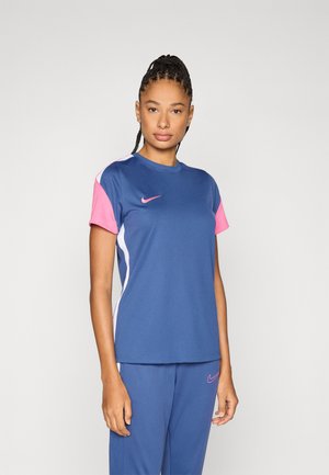 TOP - Sport T-shirt - mystic navy/white/pinksicle