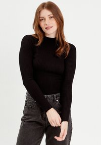 Cache Cache MIT LANGEN ÄRMELN - Strickpullover - noir