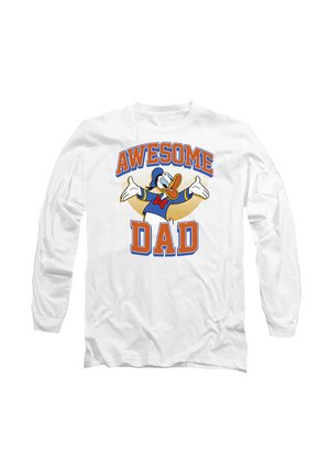 DONALD DUCK AWESOME DAD DONALD - Long sleeved top - white