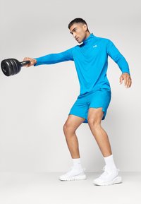 Under Armour TECH 2.0 - Top dugih rukava - photon blue/white