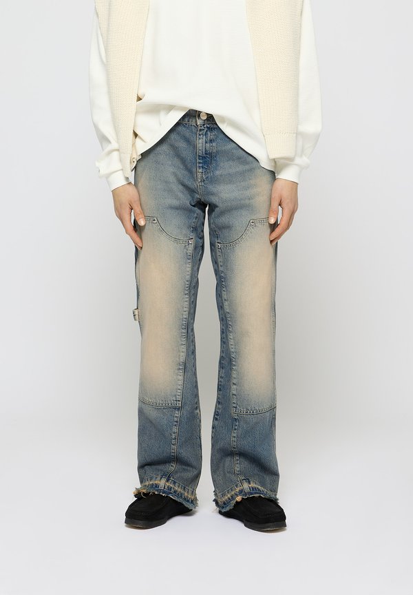 USED CARPENTER - Relaxed fit jeans - used sand