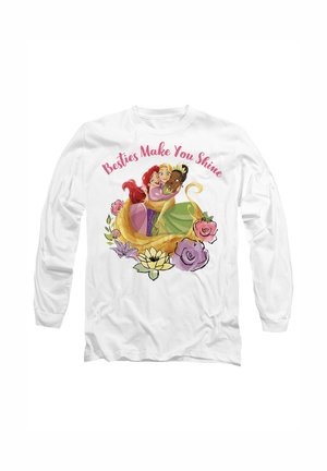 PRINCESS BESTIES SHINE WITH ARIEL RAPUNZEL TIANA - Long sleeved top - white