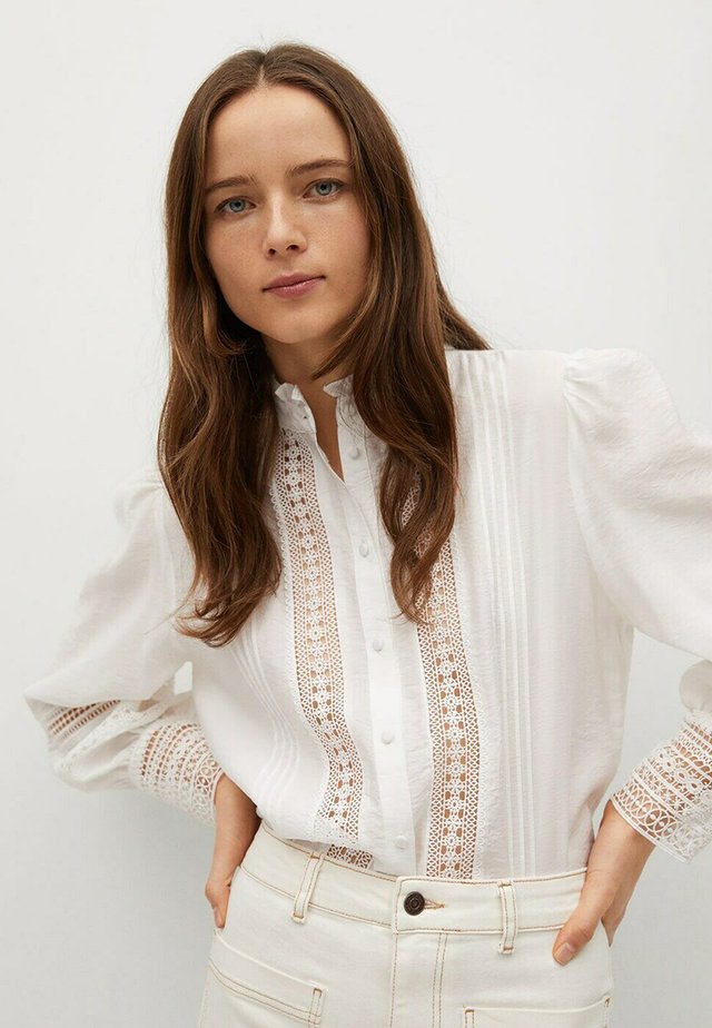 CAMISA - Camicia - blanco roto
