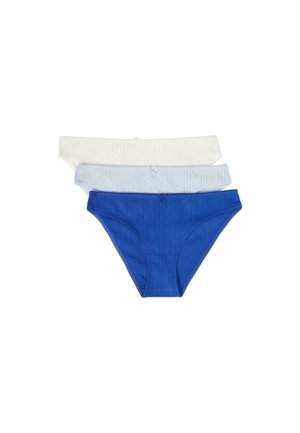OEIOEI Mutandine Donna 100% Cotone Naturale - Vita Media, Confezione Da 3, Colore Naturale, Cavallo Doppio, OEKO-TEX