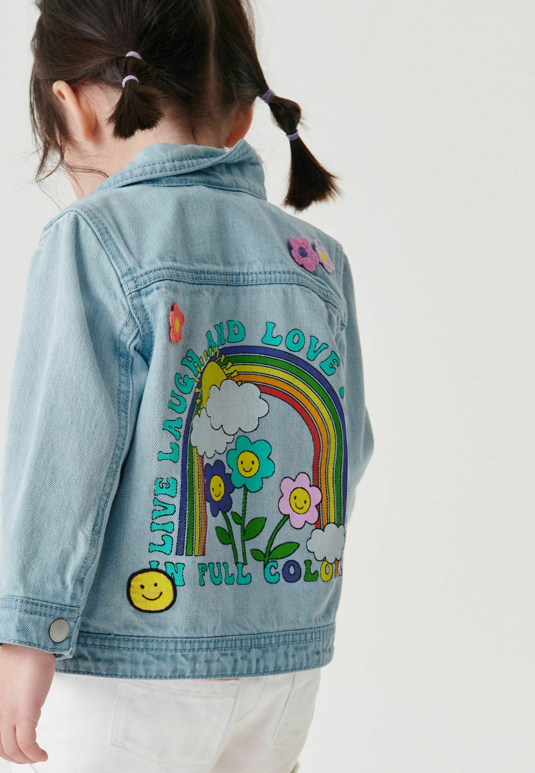 Next CROCHET EMBROIDERED - Denim jacket 