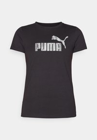 NATURE TEE - Potiskana majica - black
