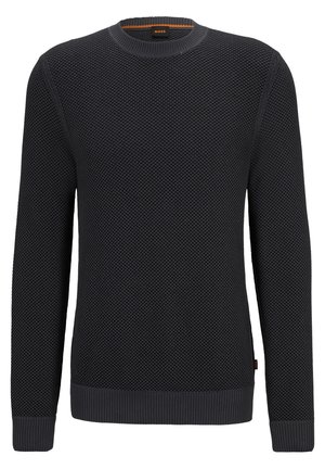 Striktrøje - dark grey