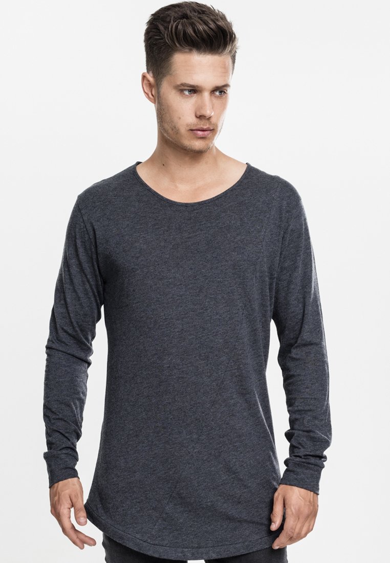Urban Classics Top dugih rukava - grey