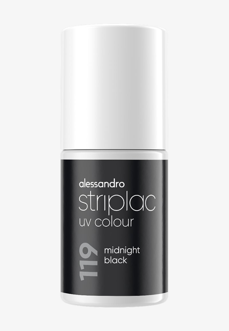 alessandro - STRIPLAC UV COLOUR - Vernis à ongles - midnight black, Agrandir