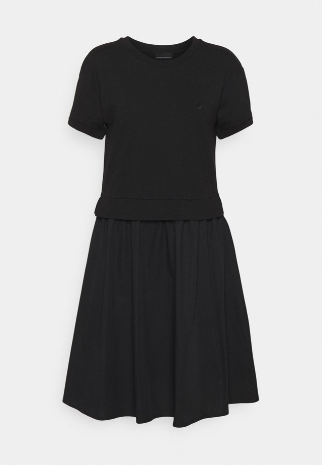 DRESS - Sukienka z dżerseju - black