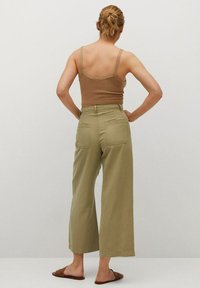 Mango Pantalones - khaki