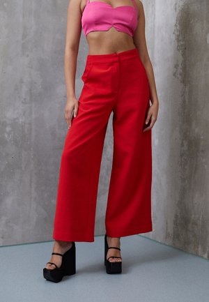 Never Fully Dressed TROUSERS DYNASTY - Παντελόνι - red