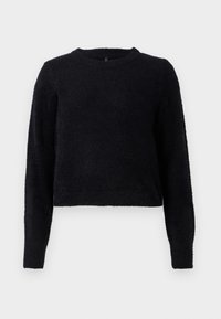 ONLPETRA SHORT O NECK - Jumper - black
