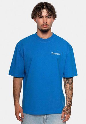 Dropsize HEAVY V2 EMBO - Basic T-shirt - royal blue