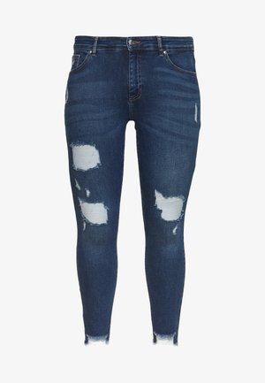 CARWILLY LIFE DETROY - Skinny džíny - light blue denim