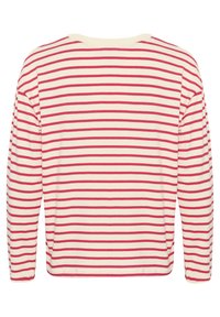 Kaffe KAWINNI - Pikkade varrukatega topp - antique white   virtual pink