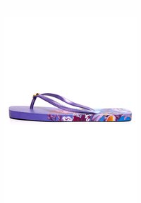 Yamamay MERMAID - Sandales de bain - dark violet with print