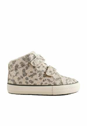 Höga sneakers - animal shimmer