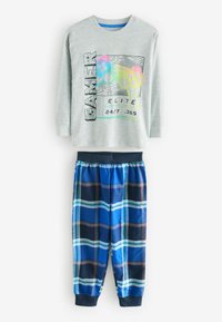 Next LONG SLEEVE CHECK 2 PACK  - REGULAR FIT SET - Pyžamová súprava - multi bright gamer football