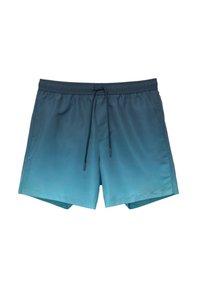 PULL&BEAR OMBRÉ - Șorturi de baie - blue