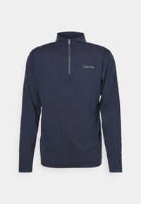 NEWPORT HALF ZIP - Top s dlhým rukávom - navy