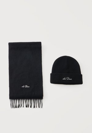 Les Deux SIGNATURE UNISEX SET - Σκούφος - black