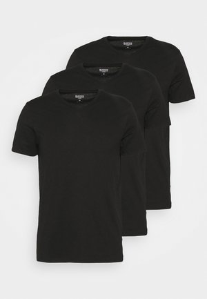 3 PACK - T-shirt basic - black