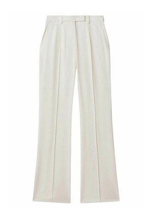 Reiss REGULAR FIT - MILLIE FLARED - Nohavice - cream