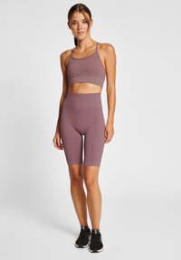 Hummel HMLTIFFY SEAMLESS - Sport-bh met light support - rose taupe