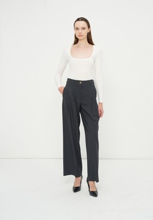 Even&Odd by Zalando, 2 PACK - Μπλούζα με μακριά μανίκια - black/egret