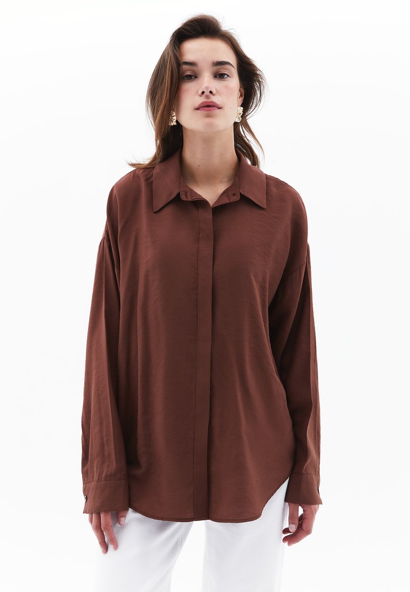 OXXO Camicia - downtown brown