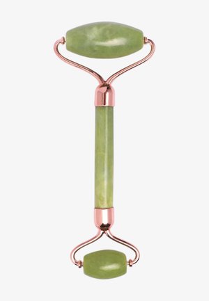 Earth Harbor ISLAND JADE ROSE GOLD GEMSTONE FACIAL ROLLER - Gua sha et rouleaux