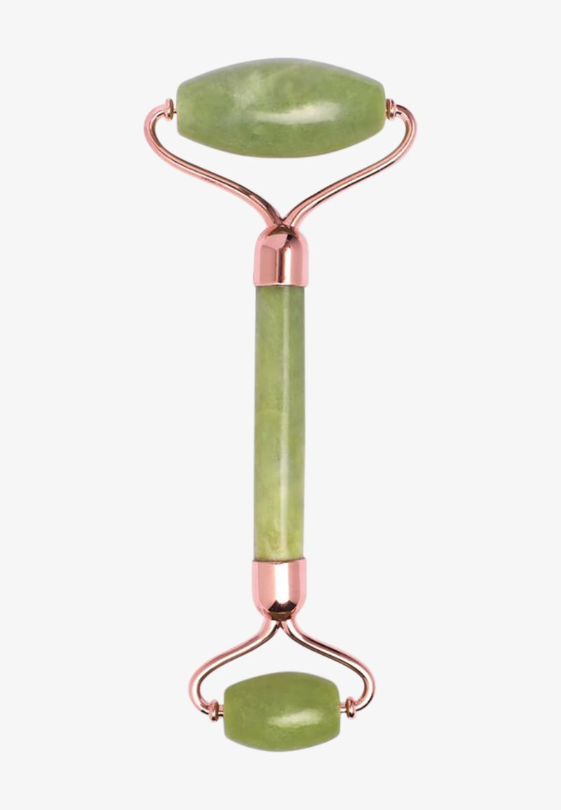 Earth Harbor - ISLAND JADE ROSE GOLD GEMSTONE FACIAL ROLLER - Gua sha ja rullat, Suurenna