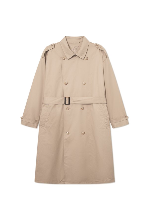MILES - Trenchcoat - dark sand3