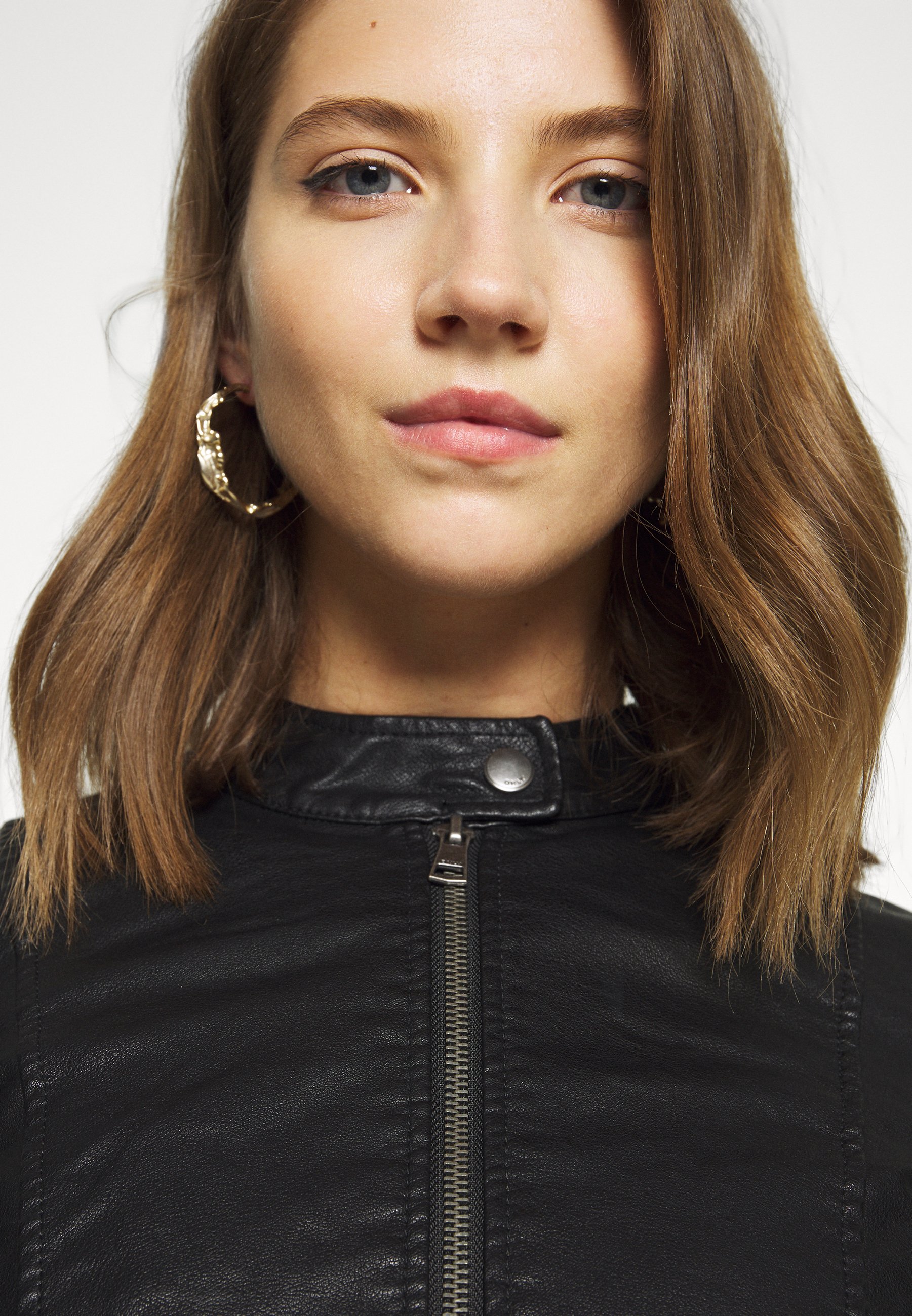 only saga faux leather jacket