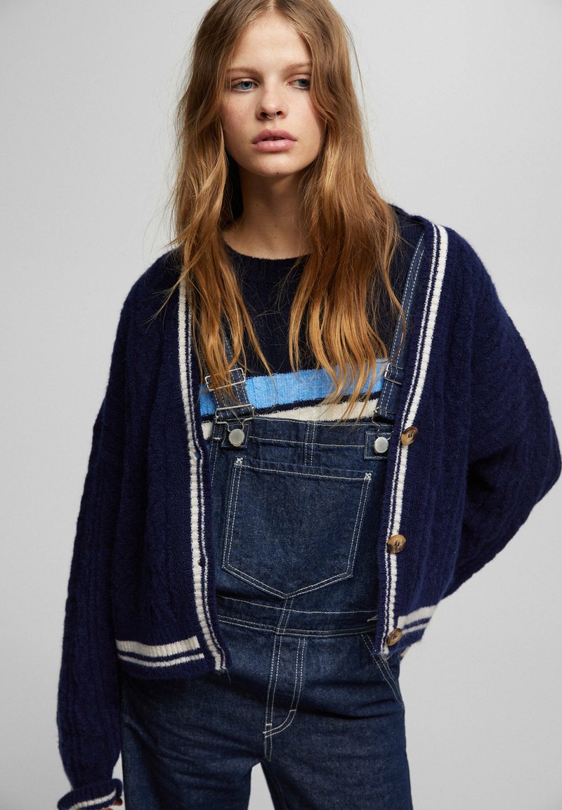 PULL&BEAR Cardigan dark blue Zalando.de