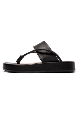 T-bar sandals - black