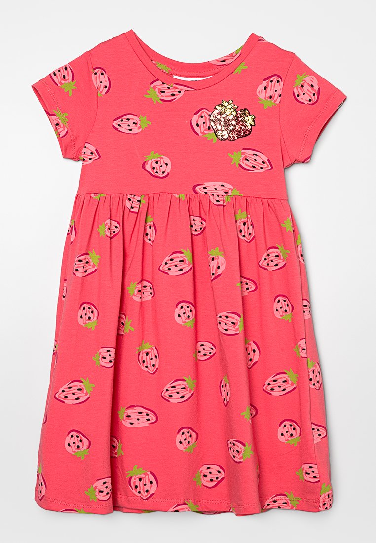 happy girls Jerseyjurk koraalrood