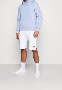 Alpha Industries Felpa con cappuccio - light blue