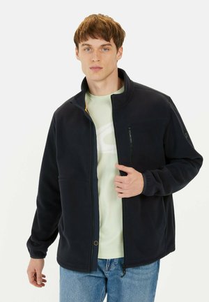 MIT STEHKRAGEN - Fleecejakke - dark navy