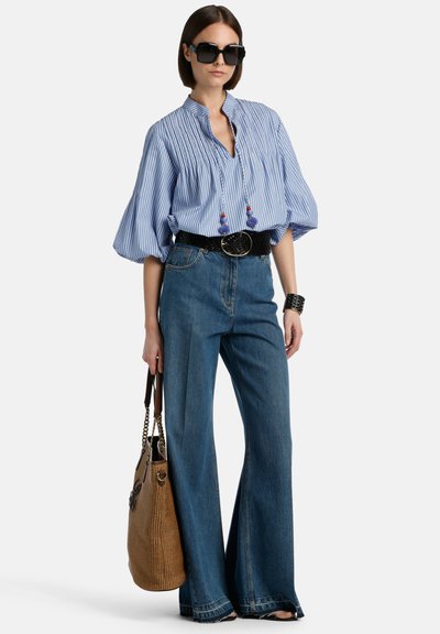 Luisa Spagnoli BOLLINA - Bluza - var avio panna