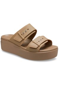 Crocs BROOKLYN zielony melanż