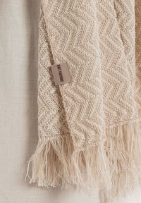 Knit Factory Sjaal - ecru dark beige