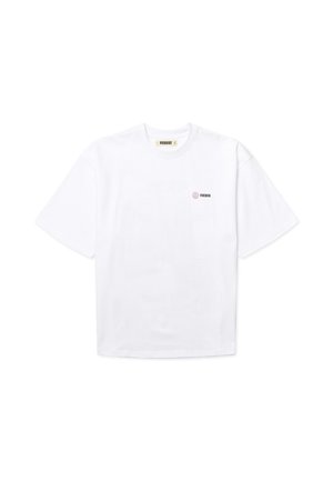 Woodbird, BEAM SEAT TEE - T-shirt imprimé - white