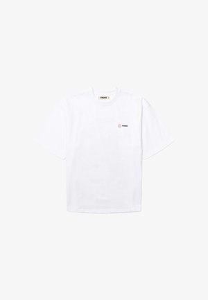 Woodbird, BEAM SEAT TEE - T-shirt imprimé - white