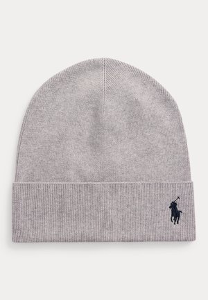 Polo Ralph Lauren RIB-KNIT COTTON BEANIE - Beanie - andover heather
