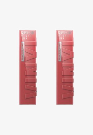 Maybelline New York, LOT DE 2 - ENCRE À LÈVRES EFFET VINYL SUPERSTAY VINYL INK - Rouge à lèvres liquide - cheeky