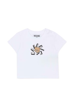 A MANICA CORTA - T-shirt con stampa - white